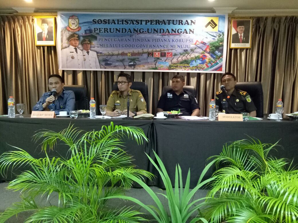 Good Governance, DPU Cegah Korupsi Menuju Makassar 2x+Baik