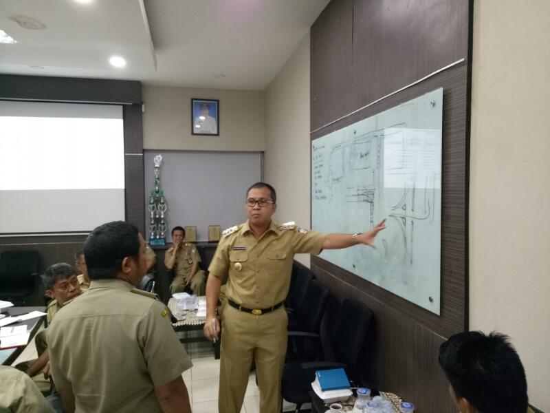 Sambangi Dinas PU, Walikota Titip 5 Pesan
