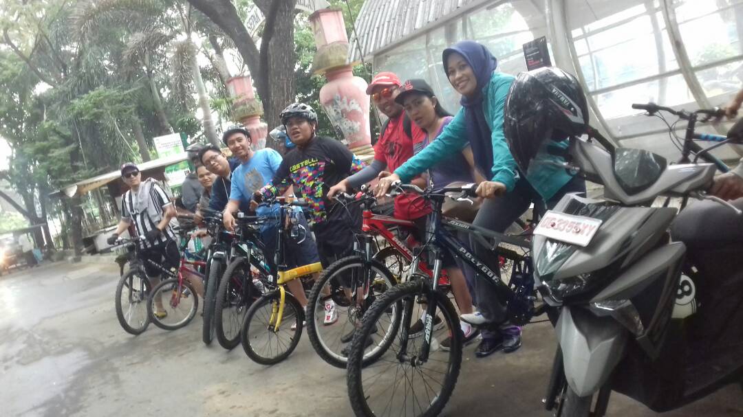 Cycle Show Alumni SMP 13, Wujud Kebersamaan dan Silaturahmi