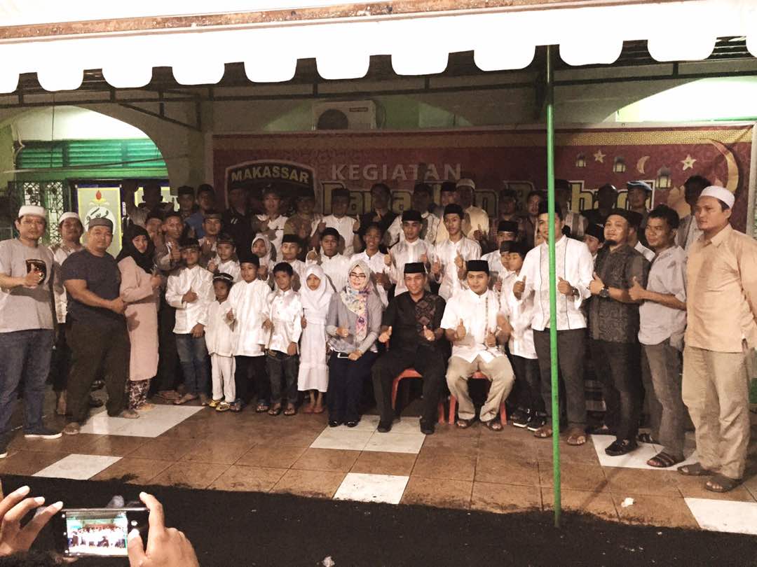 Ershi Community Makassar Gandeng Panti Asuhan Gelar Buka Puasa Bersama