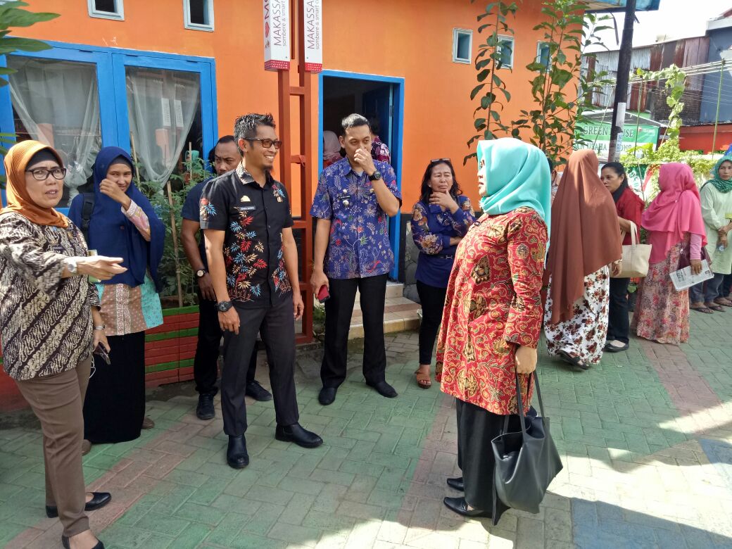 Harkopnas, Dinas PU Makassar Gelar Rapat Kunjungan Presiden di Lorong Garden