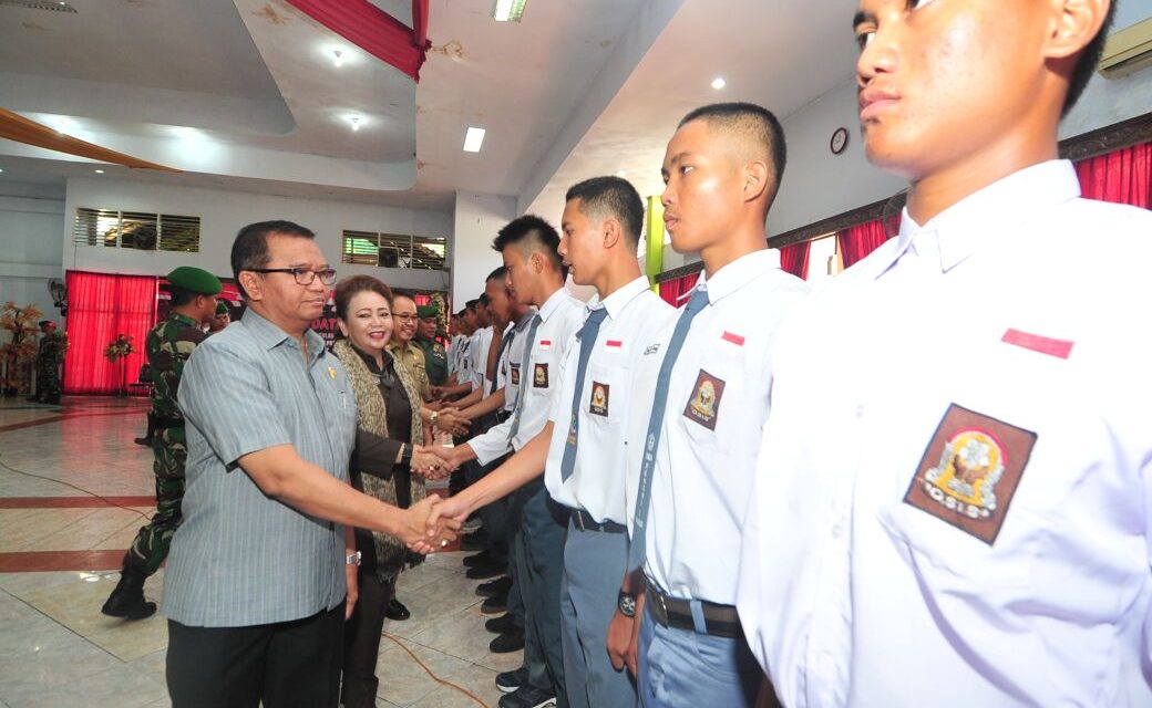 75 Siswa Paskibraka SMA dan SMK se-Sulsel Latihan di Makassar