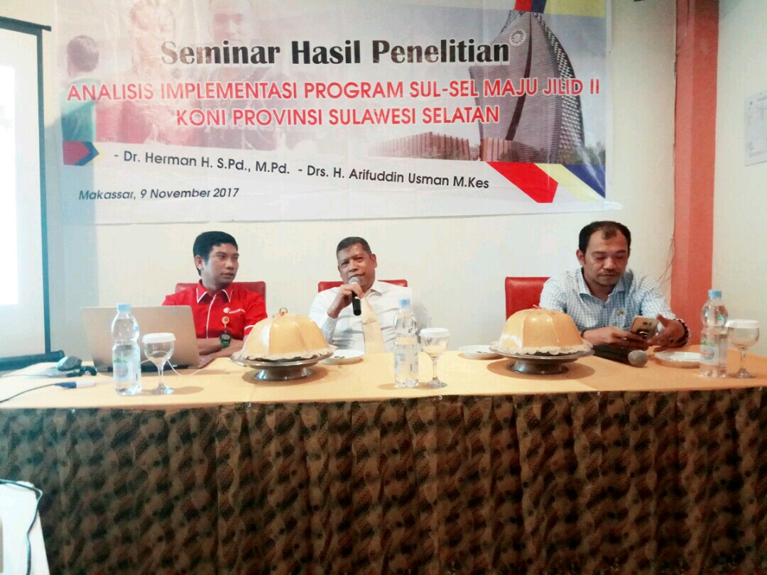 Dosen UNM Publikasi Hasil Penelitian bidang Olah Raga