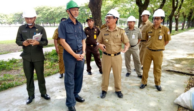 TP4D Makassar didampingi Kadis PU Tinjau Sejumlah Lokasi Proyek Infrastruktur