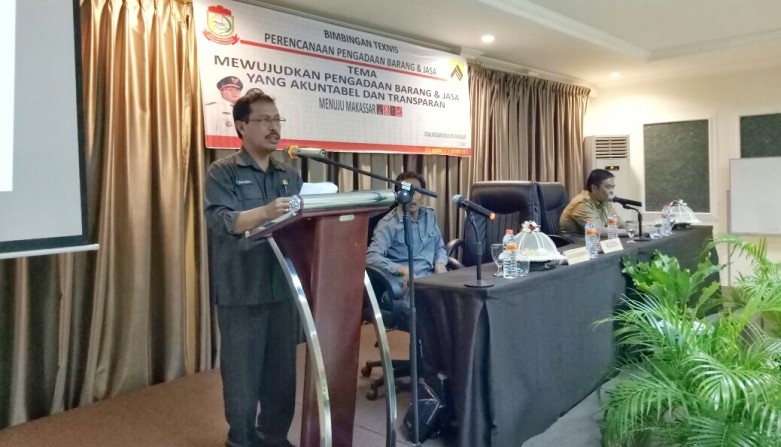 Dorong Transparansi dan Akuntabilitas Pengadaan Barang, Dinas PU Makassar Gelar Bimtek