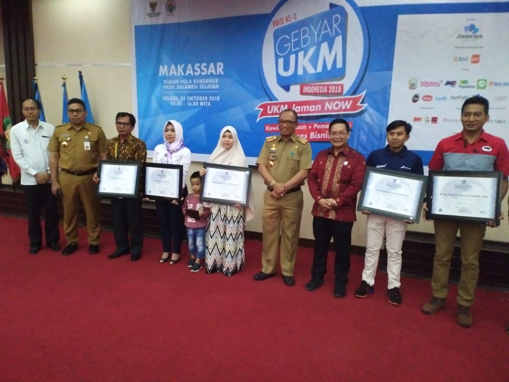 UPT PLUT Sulsel Raih ICSB Presidential Award