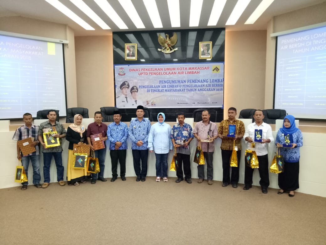 Danny Apresiasi dan Nobatkan “Pejuang Sanitasi” dalam Lomba Sanitasi Makassar