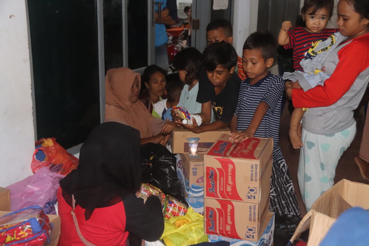 Pemkab Selayar Siapkan Makanan Bagi 106 Pengungsi Korban Banjir