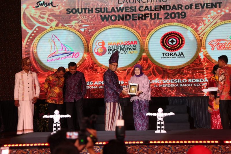 Robotic Futuristic Hadir di Launching South Sulawesi Calender of Event Wonderful 2019