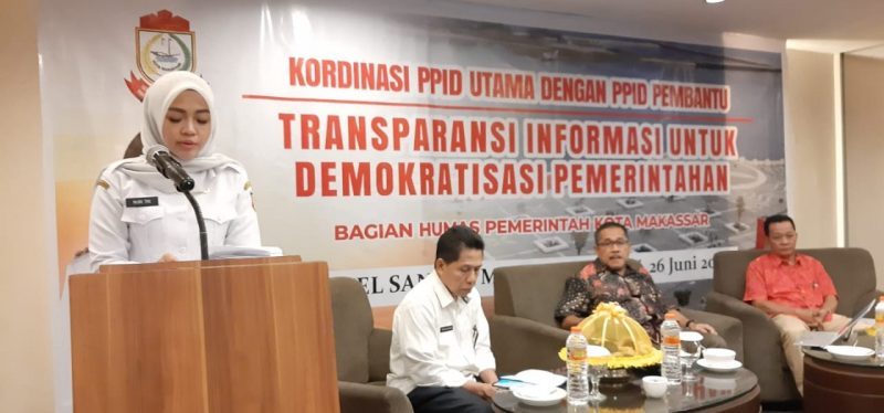 Humas Makassar Gelar Koordinasi PPID Utama dan Pembantu