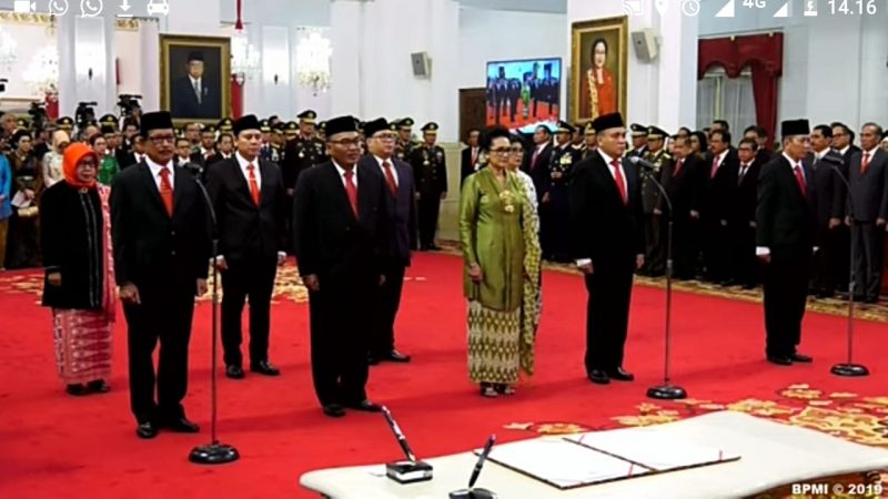 Jokowi Lantik Dewan Pakar IWO Ibnu Mazja sebagai Komisi Kejaksaan RI