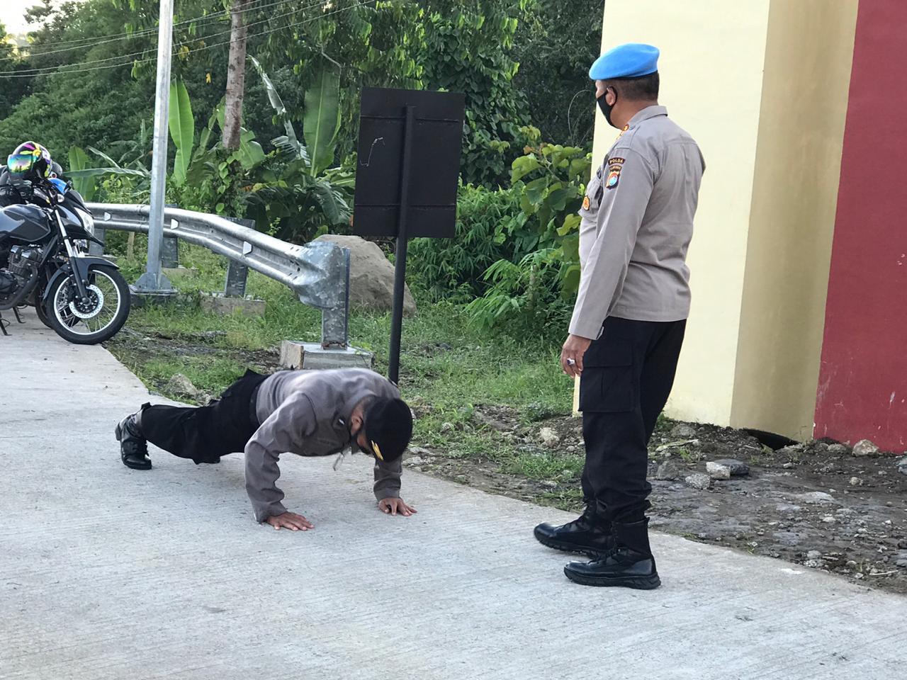 Penertiban Internal Polda Sulbar Penggunaan Masker Penegakan Protokol Kesehatan