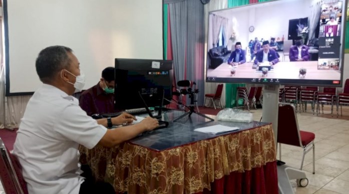 Halal Bihalal Virtual, Prof Yusran Jusuf Ajak HIKMA Berpartisipasi Putus Mata Rantai Pandemi Covid