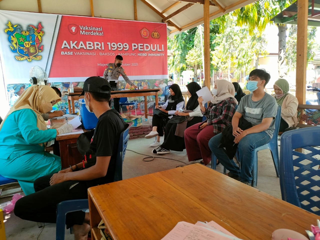 Meski Telah Divaksin Tetap Patuhi Prokes