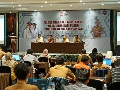 PPID Dinas PU Makassar Hadiri Uji Konsekuensi Kominfo