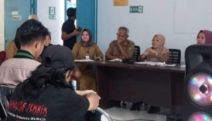 Dinkes Mamuju Berdialog dengan HMI Manakarra Terkait Data Stunting