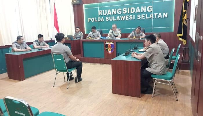 Kedapatan Bawa Sabu 2 Kg, Oknum Polisi di Polman di PTDH