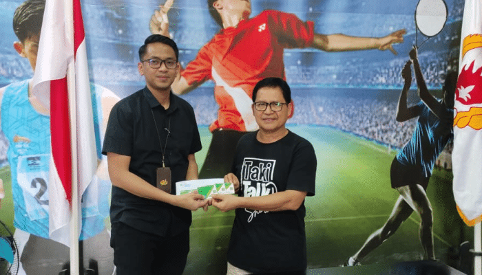 Atlet Takraw KONI Provinsi Sulawesi Barat Resmi Terlindungi Program BPJS Ketenagakerjaan