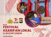 Catat Waktunya, Polda Sulbar Bakal Gelar Festival Kearifan Lokal dan Bazar UMKM