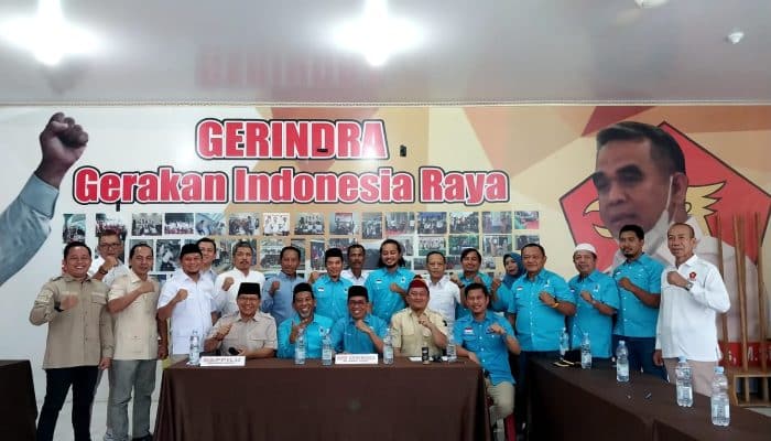 Partai Gelora Sulbar dan Partai Gerindra Bertemu Bahas Arah Dukungan Capres 2024