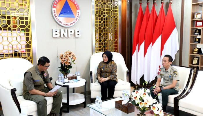 Percepat Dana Stimulan Gempa Tahap 2, Bupati Mamuju Sambangi BNPB