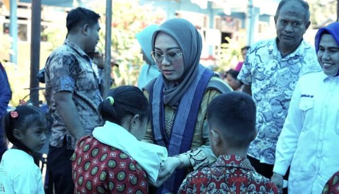 Tingkatkan Asupan Gizi Siswa, Bupati Mamuju Launcing Program ‘Genius’