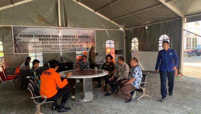 Posko Bencana Alam Pemprov Sulbar Layani Masyarakat 24 Jam