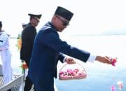 Peringati Hari Pahlawan, Pemprov Bersama Forkopimda Gelar Tabur Bunga di Lanal Mamuju