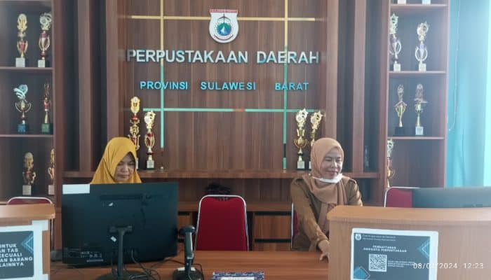 Optimalkan Layanan Perpustakaan, Dinas Perpustakaan dan Kearsipan Sulbar Menambah Jam dan Hari Kerja