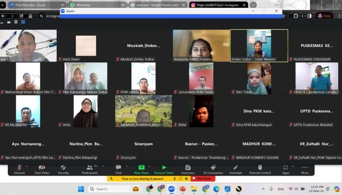 Dorong Transformasi Digital, Dinkes Sulbar Rapat Implementasi Rekam Medik Elektronik