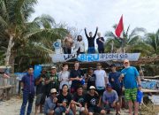 Komunitas Laut Biru Bersama Siswa Sekolah dan wisatawan mancanegara Tanam 500 Mangrove untuk Pesisir