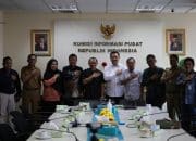 Komisi I DPRD Sulbar dan Dinas Kominfo Koordinasi ke Komisi Informasi Pusat Jelang Seleksi KI Sulbar