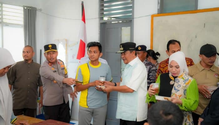 SMK 1 Rangas jadi Uji Coba Makan Bergizi Gratis, Siswa: Terimakasih Presiden Prabowo