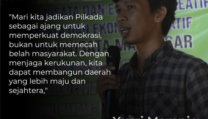 Beda Pilihan di Pilkada Serentak?, Ini Pesan Founder KIM Mampie