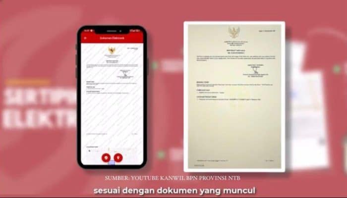 Kementerian ATR/BPN Terbitkan Sertipikat Elektronik, Aman dan Dapat Dilihat Melalui Aplikasi Sentuh Tanahku