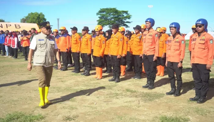 Gubernur Sulbar Pimpin Apel Kesiapsiagaan Bencana di Majene