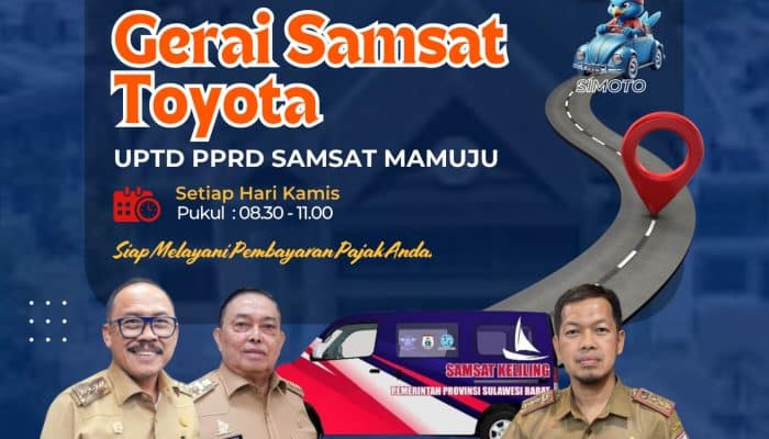 BPKPD Sulbar Hadirkan Layanan Gerai Samsat Via QRIS