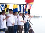 Lomba Perahu Katinting Sambut HUT Bhayangkara, SDK: Terimakasih Kapolda Sulbar
