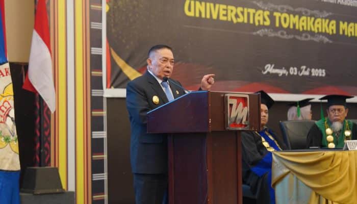 Jangan ABS.!, Wagub Salim Beri Nasihat Integritas untuk Wisudawan Universitas Tomakaka