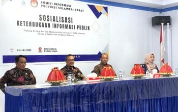 Gubernur Sulbar Dorong Keterbukaan Informasi, Kominfo dan KIP Sosialisasikan ke Seluruh Desa