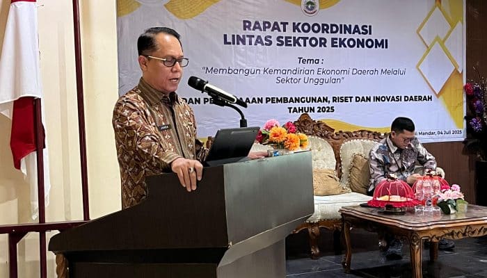 Rakor Ekonomi Sulbar Bahas Strategi Capai Target Pertumbuhan 8 Persen dalam 5 Tahun