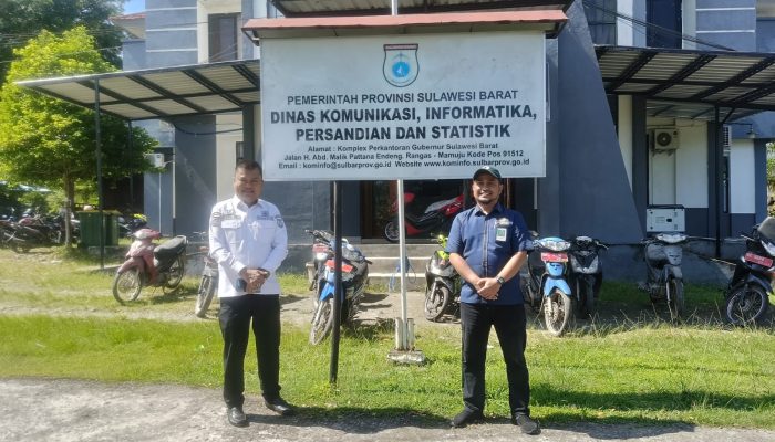 Diskominfo Sulbar Gandeng DJKN Sulseltrabar Lakukan Penilaian Aset Tak Produktif