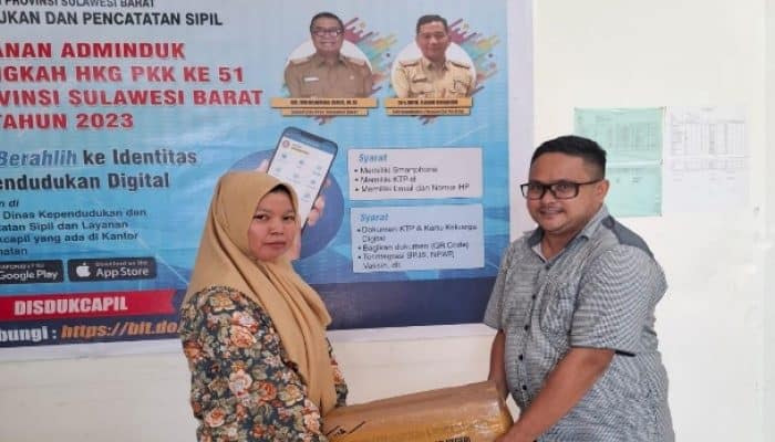 Blangko KTP-el Tiba di Sulbar, 14.000 Keping Didistribusi ke Lima Kabupaten