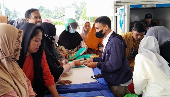 GPM Ketapang Sulbar Diserbu Warga, 2 Ton Beras Ludes Terjual