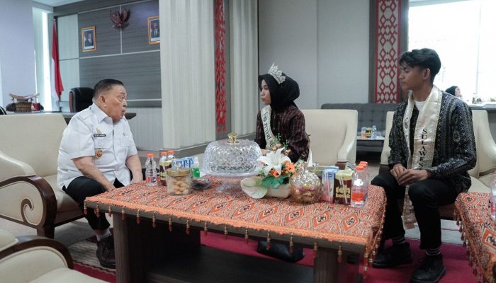 Wagub Sulbar Terima Audiens Perwakilan Duta Pariwisata Sulbar, Jelang Pemilihan Duta Pariwisata Indonesia 2025
