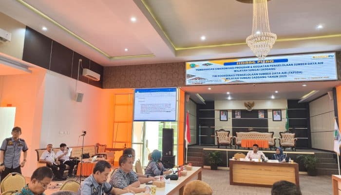 Bapperida Sulbar Dorong Percepatan Penanganan Jaringan Irigasi Paku di Sidang TKPSDA Saddang