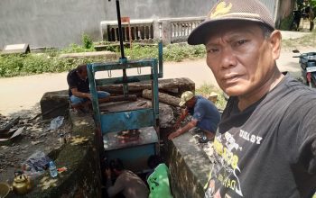 Penataan Ulang Pintu Air, Dinas PUPR Sulbar Distribusi Irigasi Pertanian di Lakejo Polman
