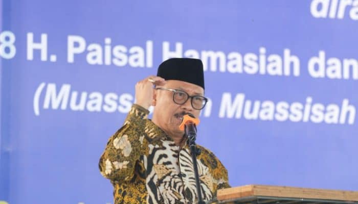 Gubernur Suhardi Duka Hadiri Maulid Nabi di Ponpes Darul Mahfudz, Tekankan Pentingnya Iman dan Integritas