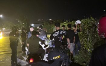 Tim Patmor Polresta Mamuju Kembali Amankan Pelaku Balap Liar di Pantai Arteri