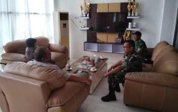 BPBD Sulbar Terima Kunjungan Perwakilan Korem 142/Tatag, Koordinasi Rencana Kontijensi Kebencanaan
